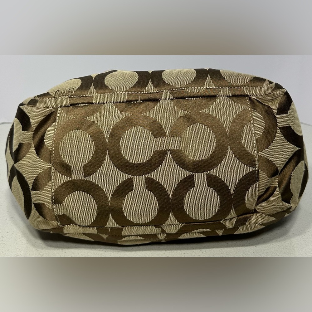 COACH PARKER OPT ART SHOULDER BAG - Picture 11 of 13